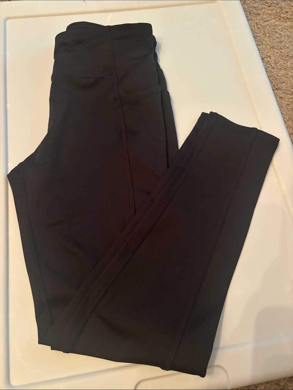 GAP Girls Black Active Leggings L(10)